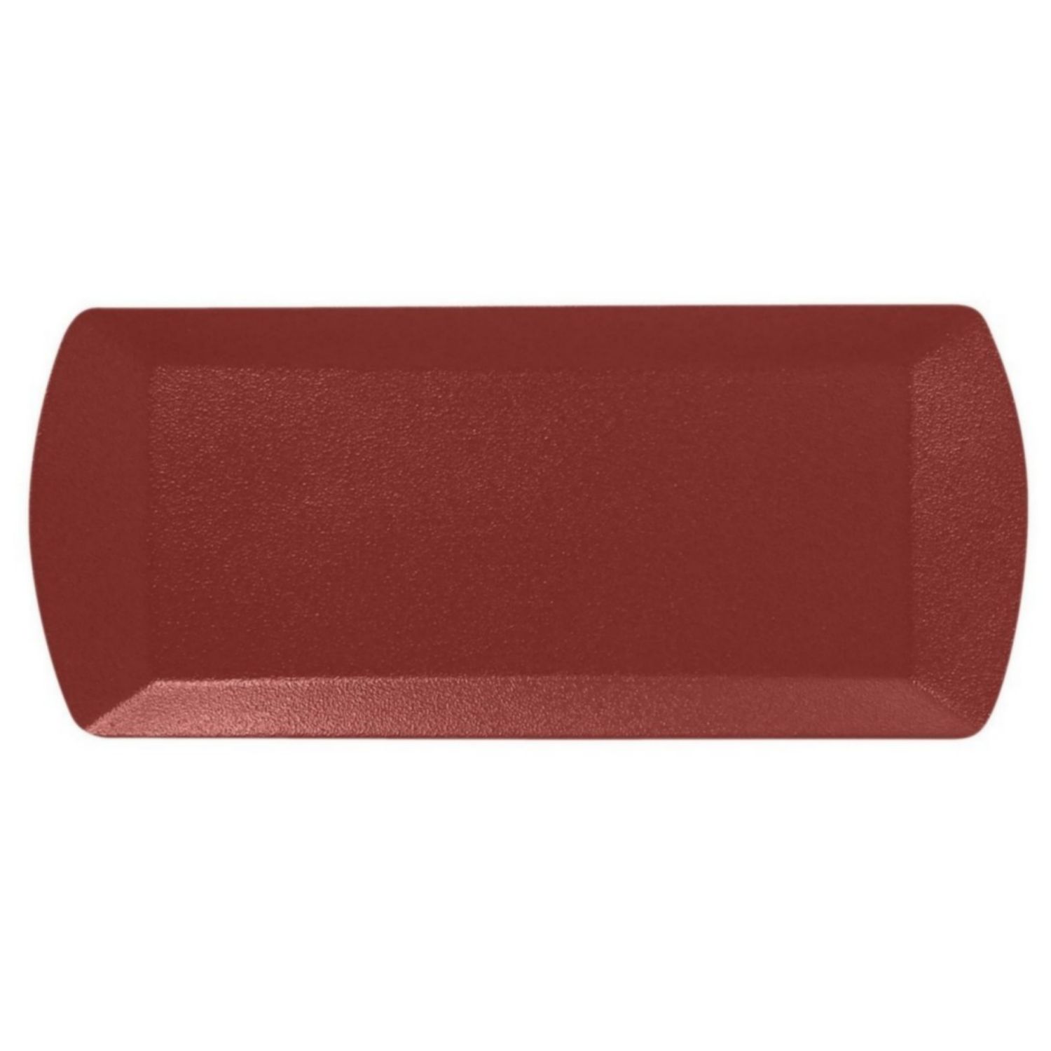 RAK Talíř obdélný 35 × 15 cm, tmavě červená | RAK-NFOPSP35DR