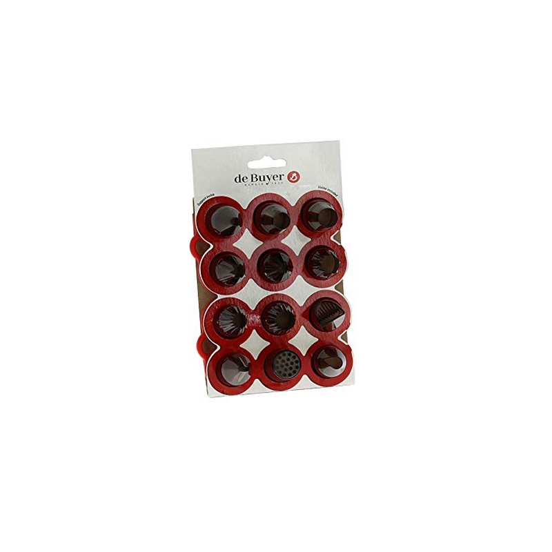 de Buyer Násady zdobící 12 ks | D-4150-04