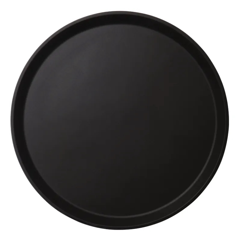 Camtread podnos protiskluzový kulatý pr. 45 cm, černá