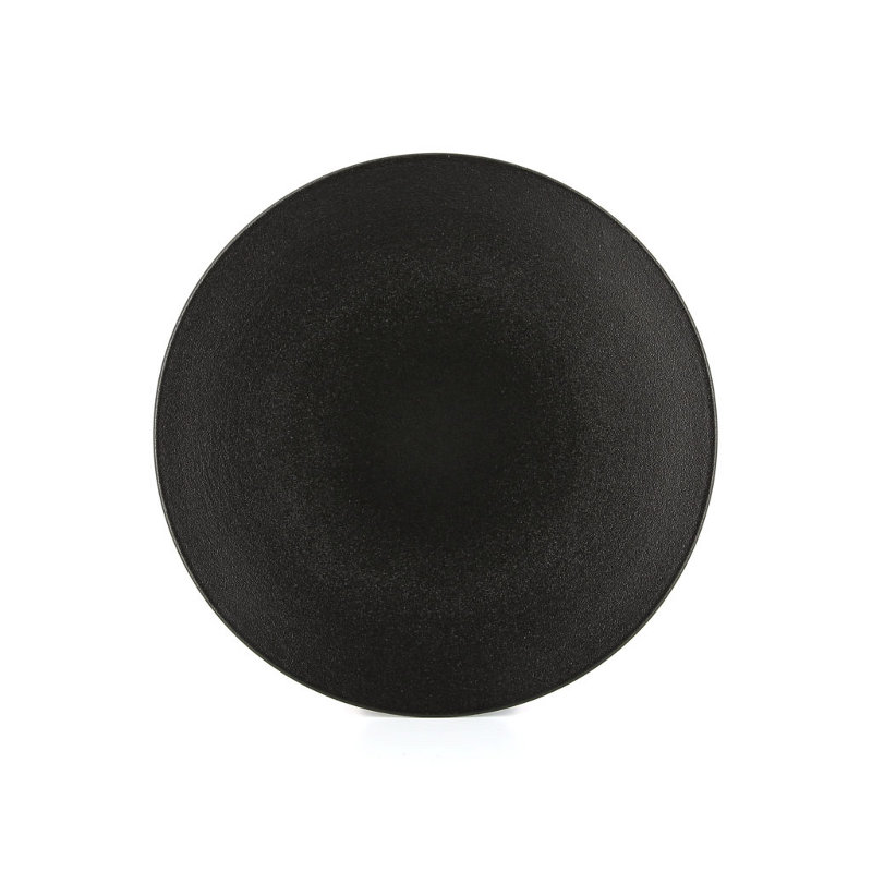 Revol Talíř mělký 24 cm – černý | REV-650430