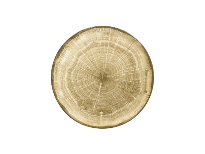 RAK Woodart talíř dezertní coupe 15 cm – mechově zelená | RAK-WDNNPR15MG