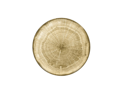 RAK Woodart talíř mělký coupe 27 cm – mechově zelená | RAK-WDNNPR27MG