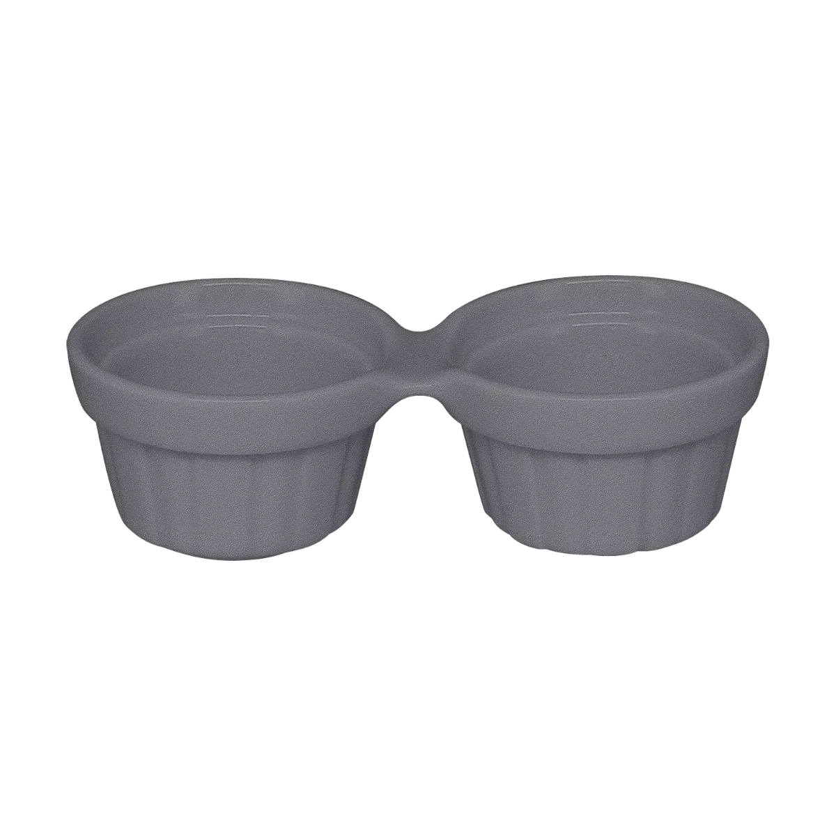 RAK Chef's Fusion ramekin dvojitý 13 cm, šedý | RAK-CFDR02GY