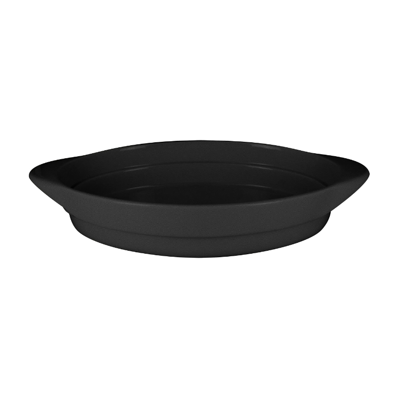 RAK Chef's Fusion pekáč oválný 37,2 × 25 cm, černý | RAK-CFOD44BKBD
