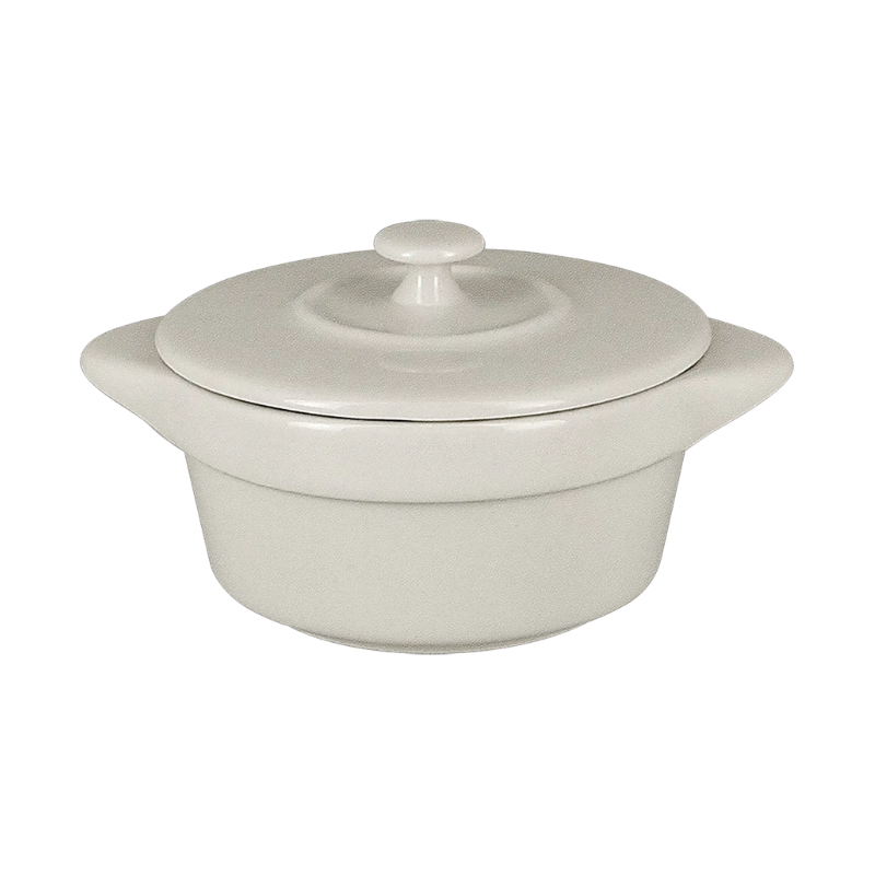 RAK Chef's Fusion hrnec s poklicí mini 8,5 cm, bílý | RAK-CFRD09WH