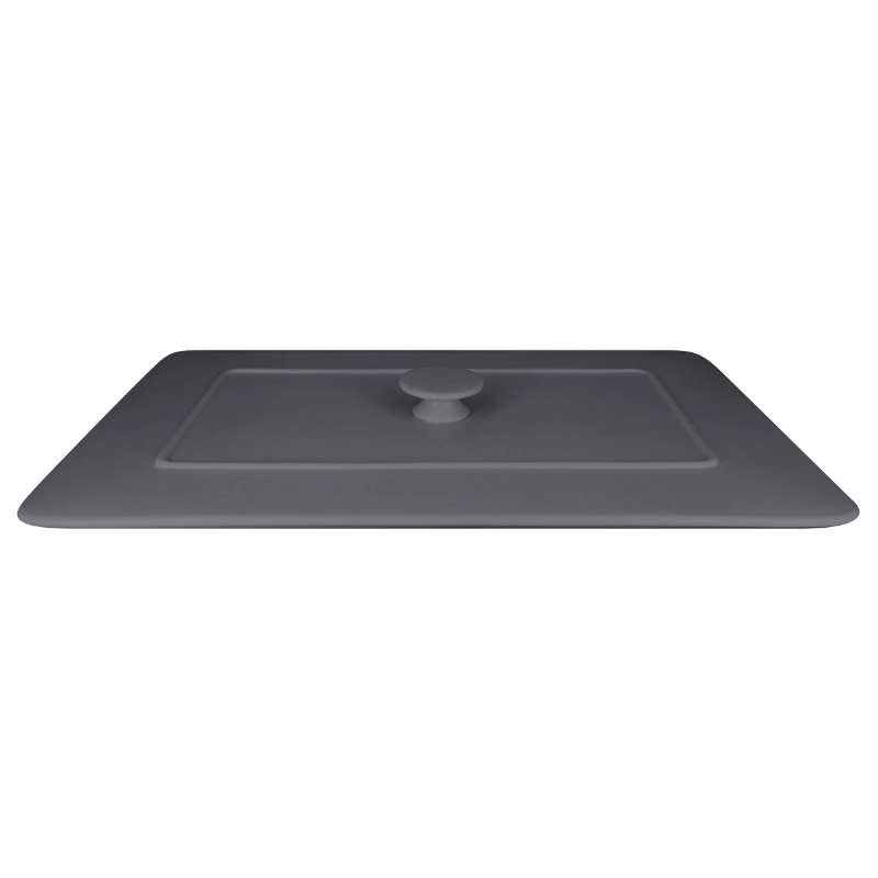 RAK Chef's Fusion poklice pro obdélný pekáč 20 × 10 cm, šedá | RAK-CFRT20GYLD
