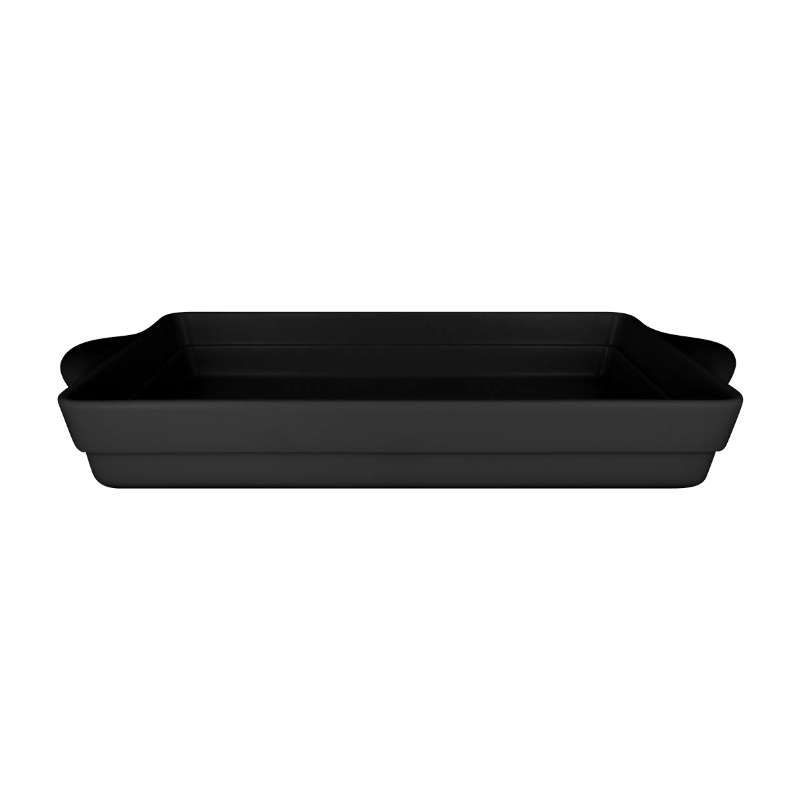 RAK Chef's Fusion pekáč obdélníkový 32 × 22 cm, černý | RAK-CFRT32BKBD