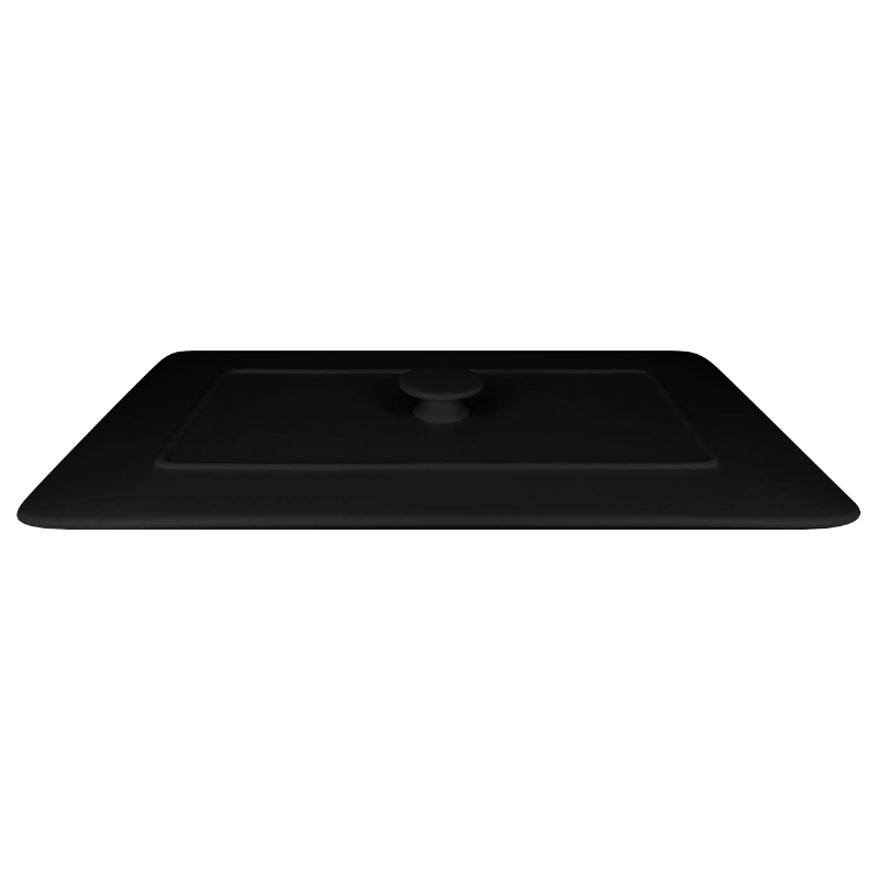 RAK Chef's Fusion poklice pro obdélný pekáč 32,5 × 22 cm, černá | RAK-CFRT32BKLD