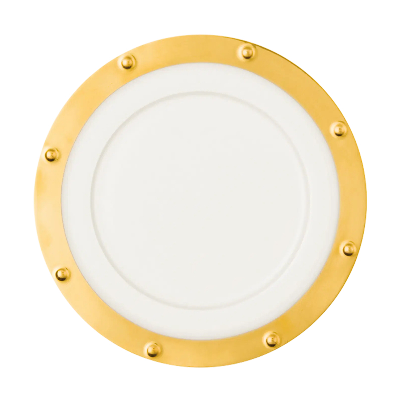 RAK Golden talíř kulatý – Queen Golden 22 cm | RAK-KQRP22