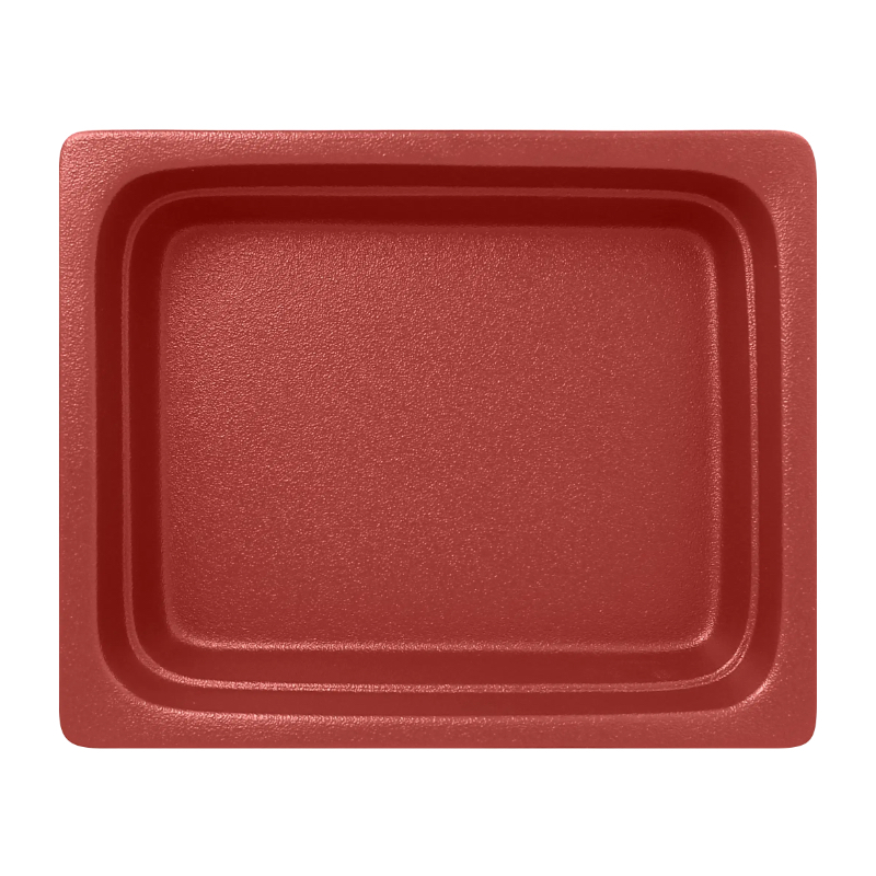 RAK Gastronádoba GN 1/2 065 mm, tmavě červená | RAK-NFBU1.2DR