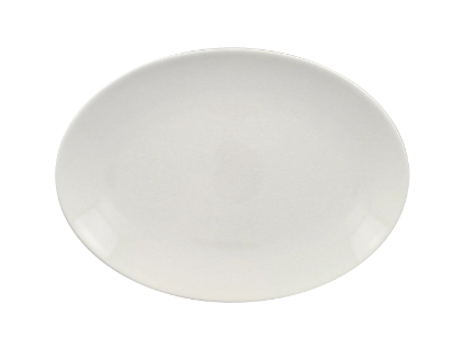 RAK Vintage talíř oválný 36 × 27 cm – bílá | RAK-VNNNOP36WH