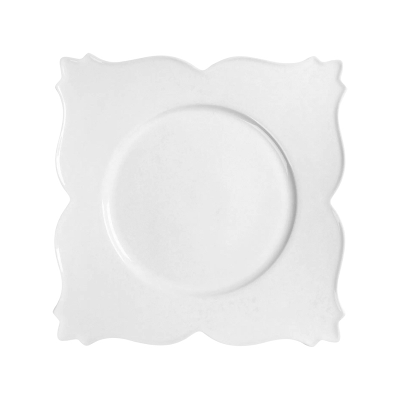 RAK White Gold talíř čtvercový 34 × 34 cm – King | RAK-GDSP34