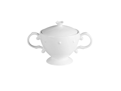 RAK White Gold cukřenka s víčkem 25 cl – Princess | RAK-GDSU25