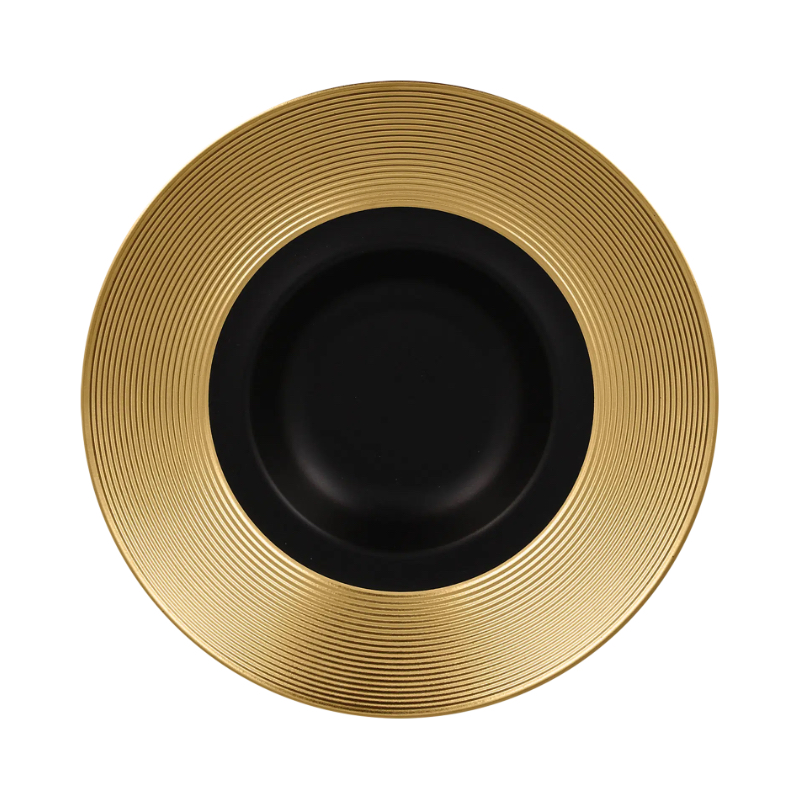 RAK Antic gourmet hluboký talíř 26 cm, zlatý | RAK-MAEVGD26GB