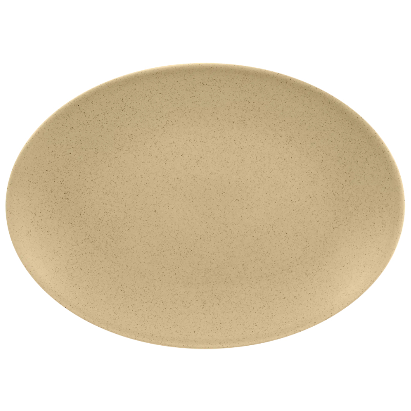 RAK Genesis talíř oválný 32 × 23 cm, mandlová | RAK-GNNNOP32AL