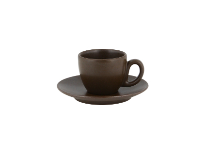 RAK Genesis podšálek kulatý 13 cm pro GN116C08CO, kakaová | RAK-GNCLSA13CO