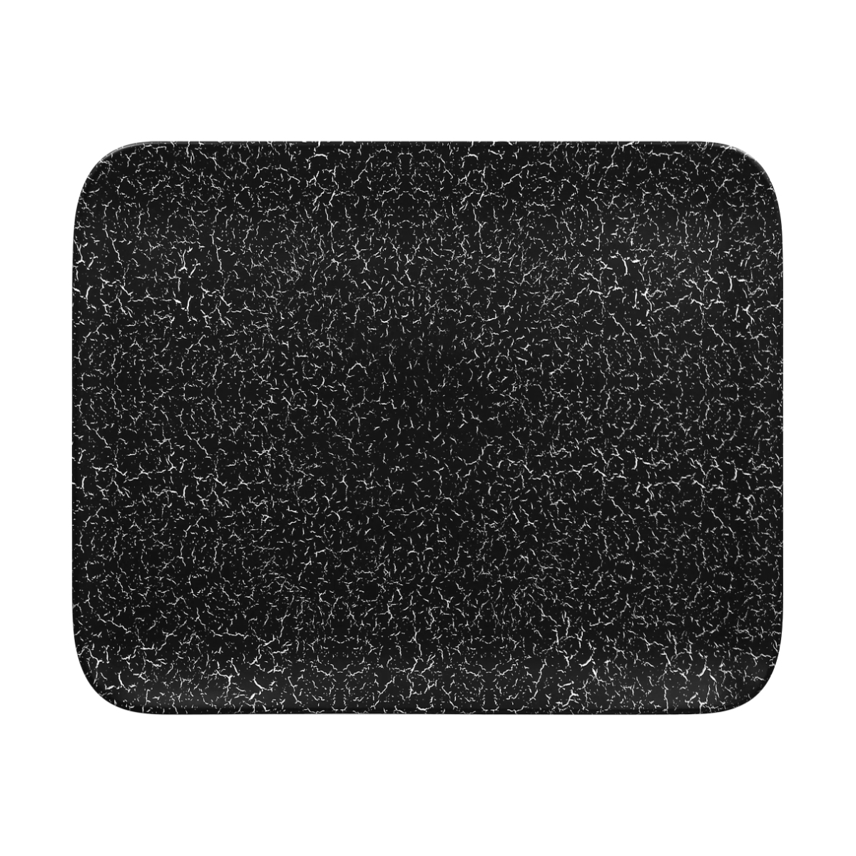 RAK Talíř obdélníkový 33 × 27 cm, černá | RAK-IPAURX33
