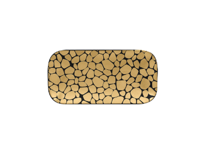 RAK Pebbles talíř obdélný 22 × 11 cm | RAK-PBAURPM22