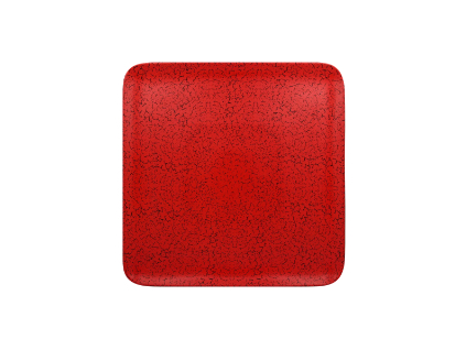 RAK Ruby talíř čtvercový 24 × 24 cm – červená | RAK-RBAUSP24