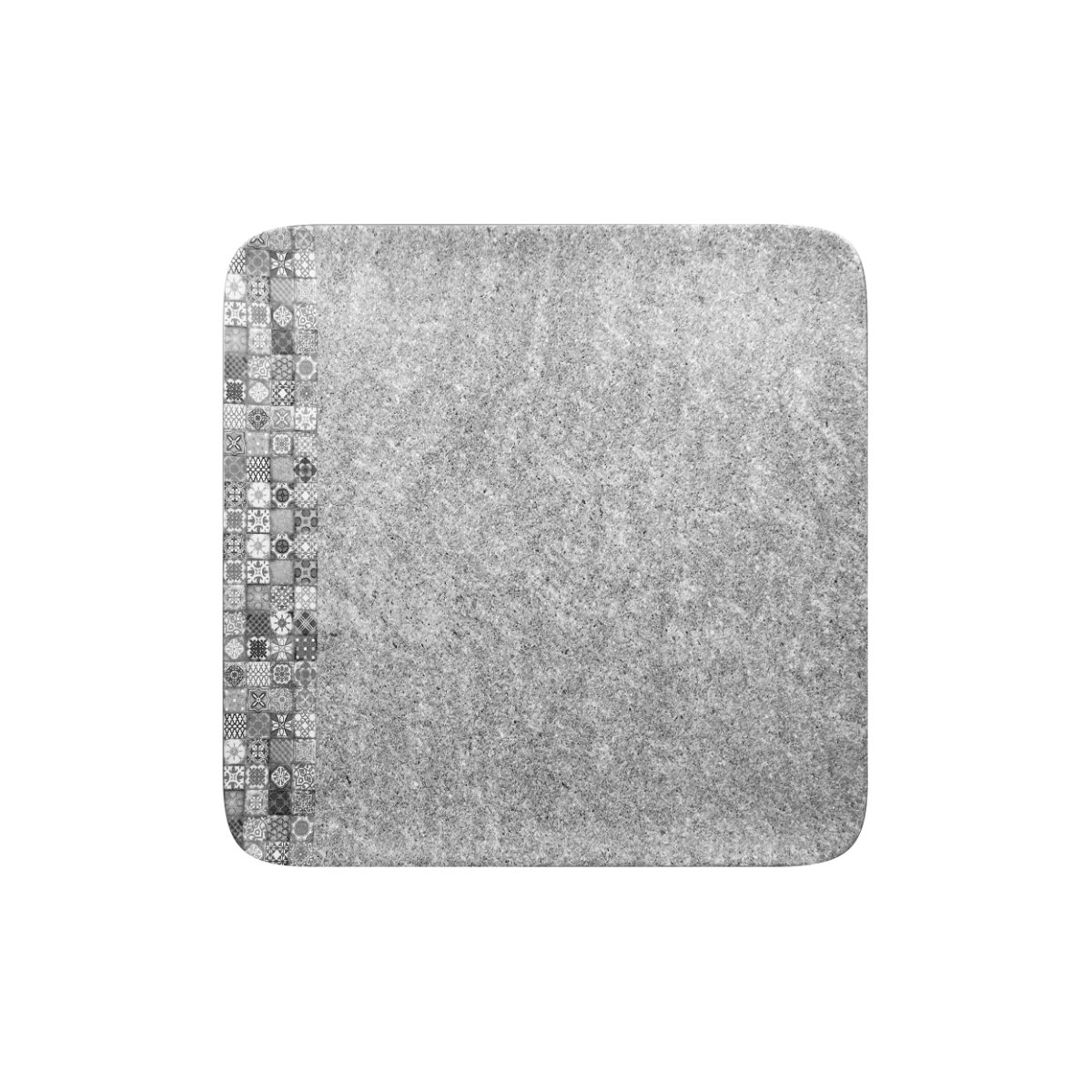 RAK Splendour talíř čtvercový 11 × 11 cm – šedá | RAK-SRAUSP11