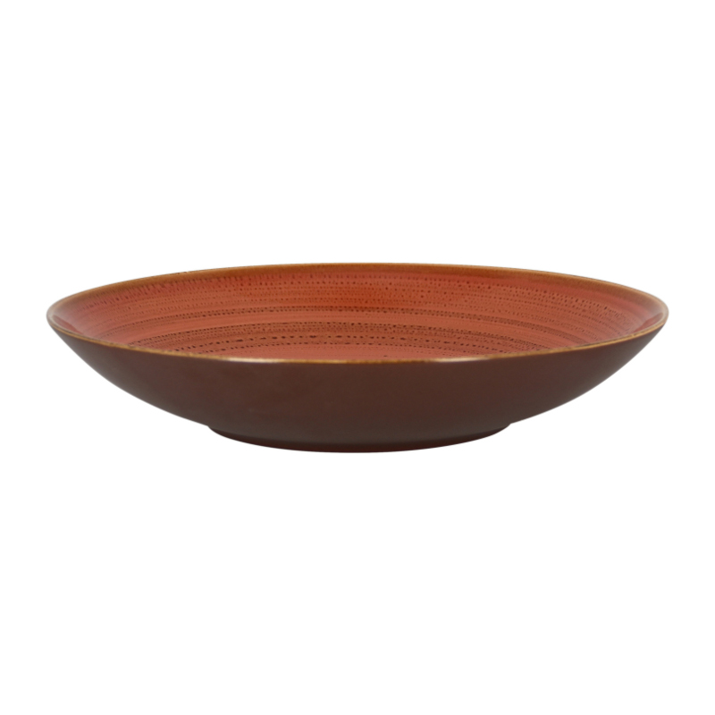 RAK Twirl talíř hluboký 30 cm – coral | RAK-TWBUBC30CO