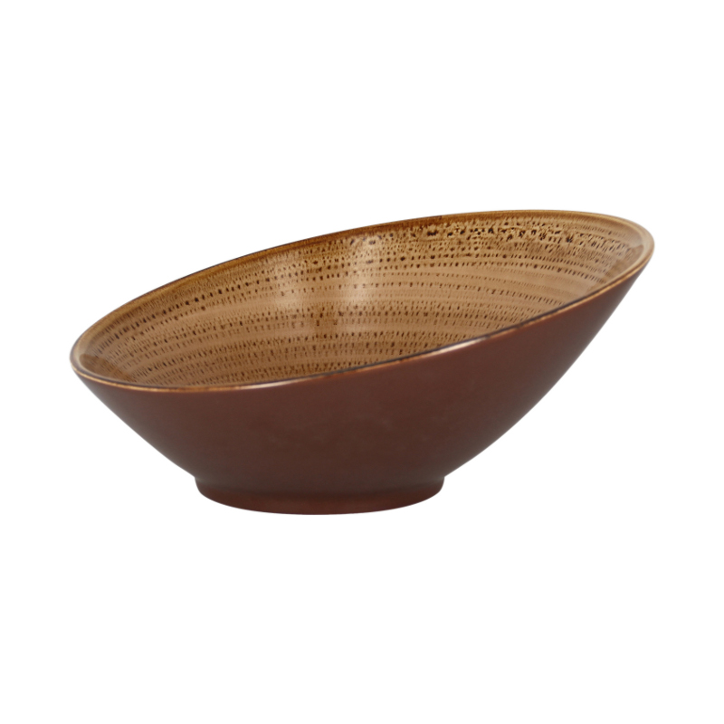 RAK Twirl miska zkosená 29 cm – shell | RAK-TWBUBA29SH