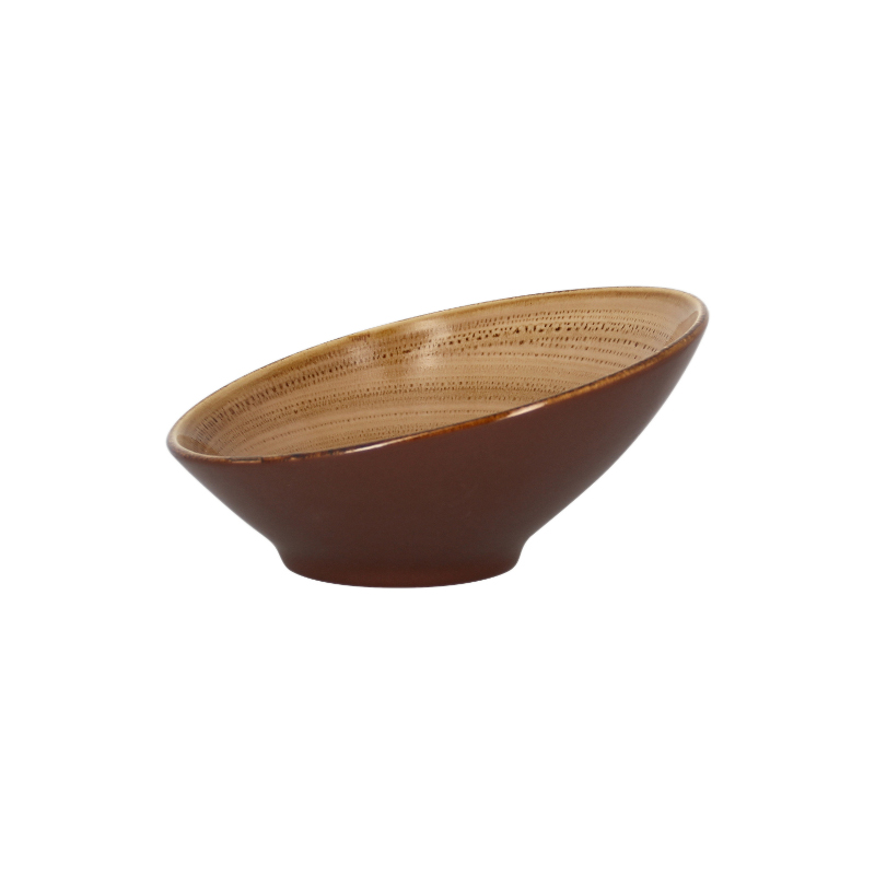 RAK Twirl miska zkosená 22 cm – shell | RAK-TWBUBA22SH