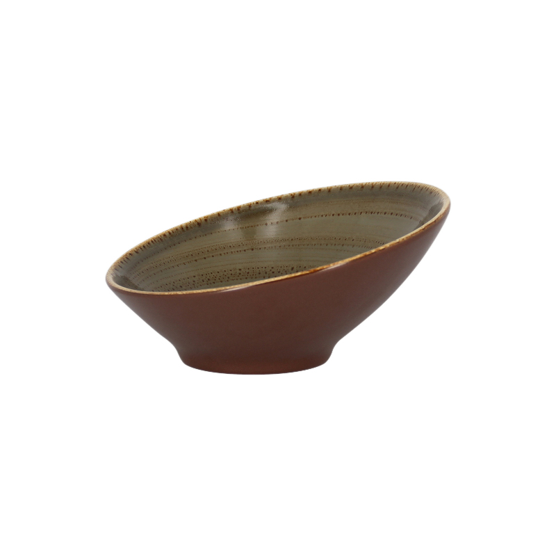 RAK Twirl miska zkosená 22 cm – alga | RAK-TWBUBA22AL