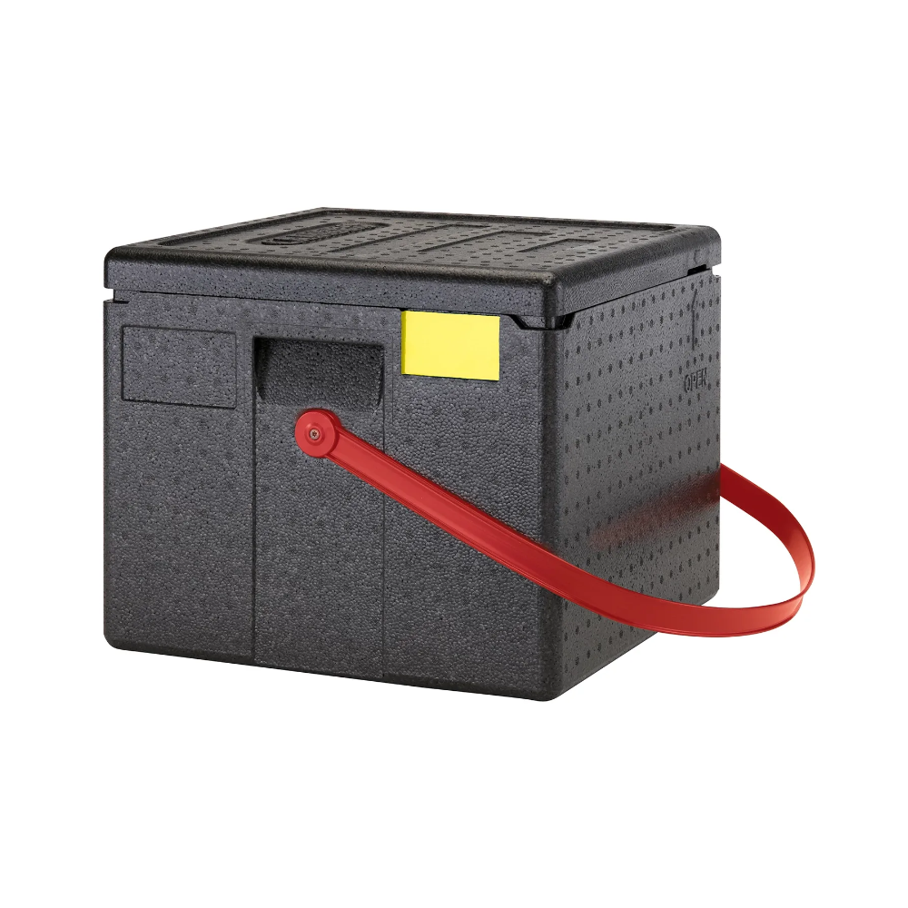 Termobox na pizzu s červeným úchytem 6 ks (33 cm)