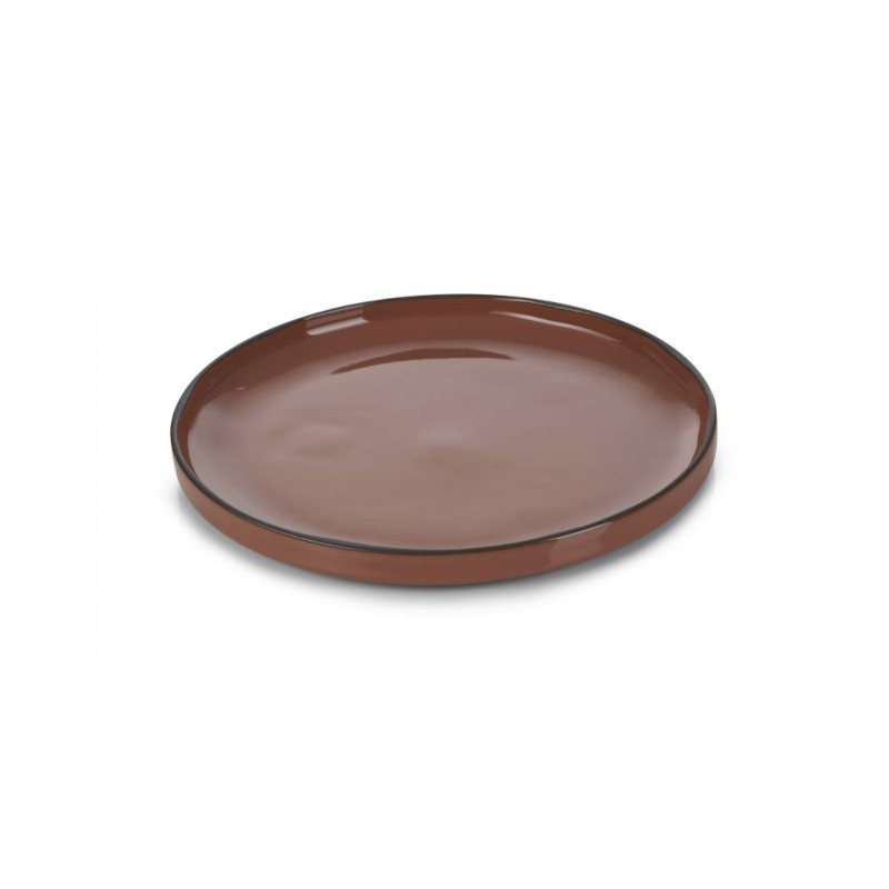 Revol Talíř kulatý 21 cm – cinnamon | REV-652800