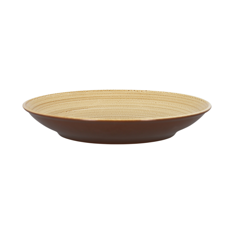 RAK Twirl talíř hluboký 28 cm – beach | RAK-TWBUBC28BE