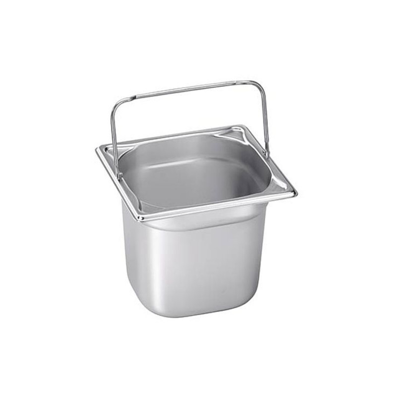 Gastronádoba se sklápěcími úchyty GN 1/6 100 mm