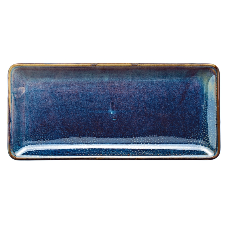 Deep Blue podnos obdélný 30,5 × 14 cm