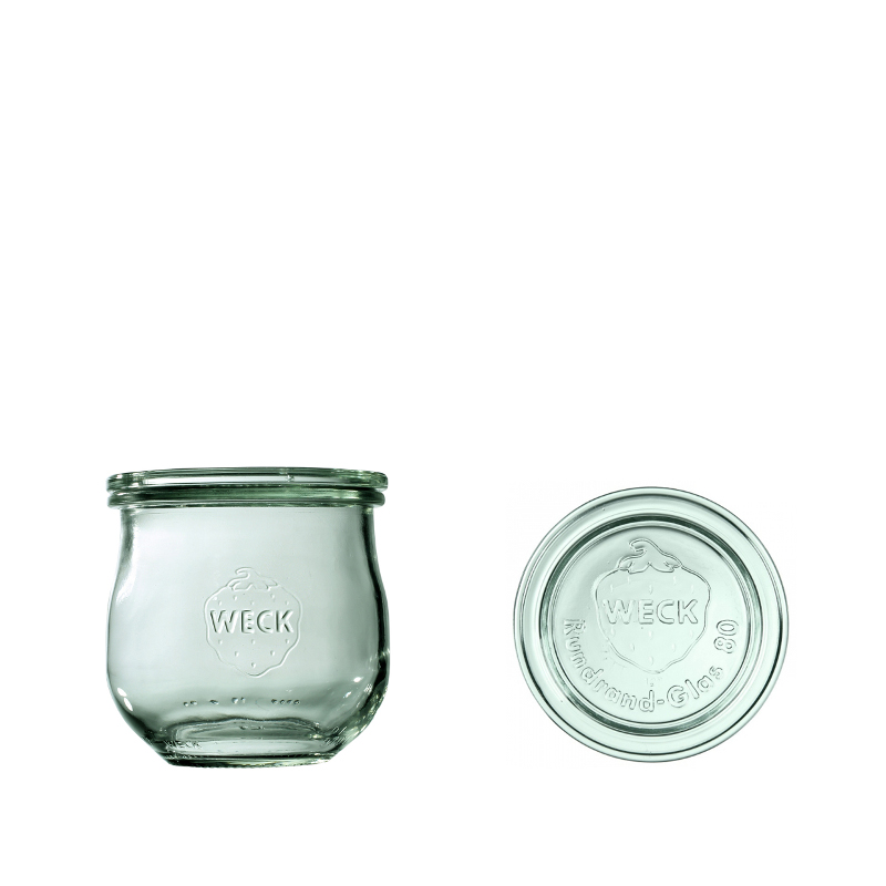Zavařovací sklenice WECK Tulip s víčkem 370 ml 6 ks