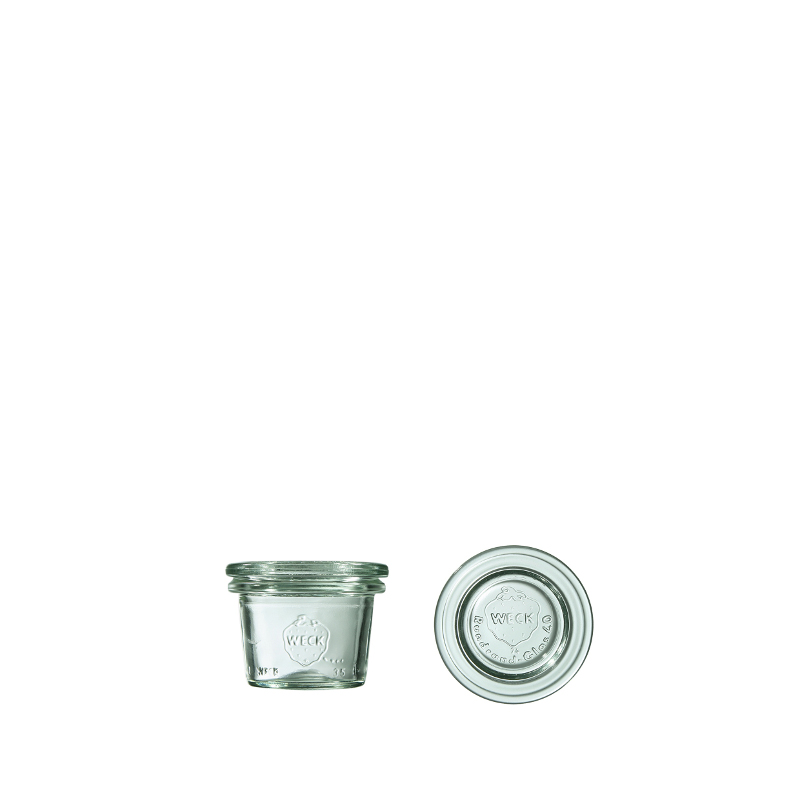 Zavařovací sklenice WECK Mini Sturz s víčkem 35 ml 12 ks