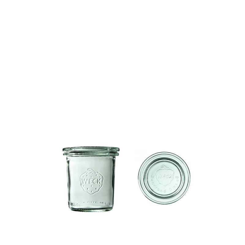 Zavařovací sklenice WECK Mini Sturz s víčkem 140 ml 12 ks