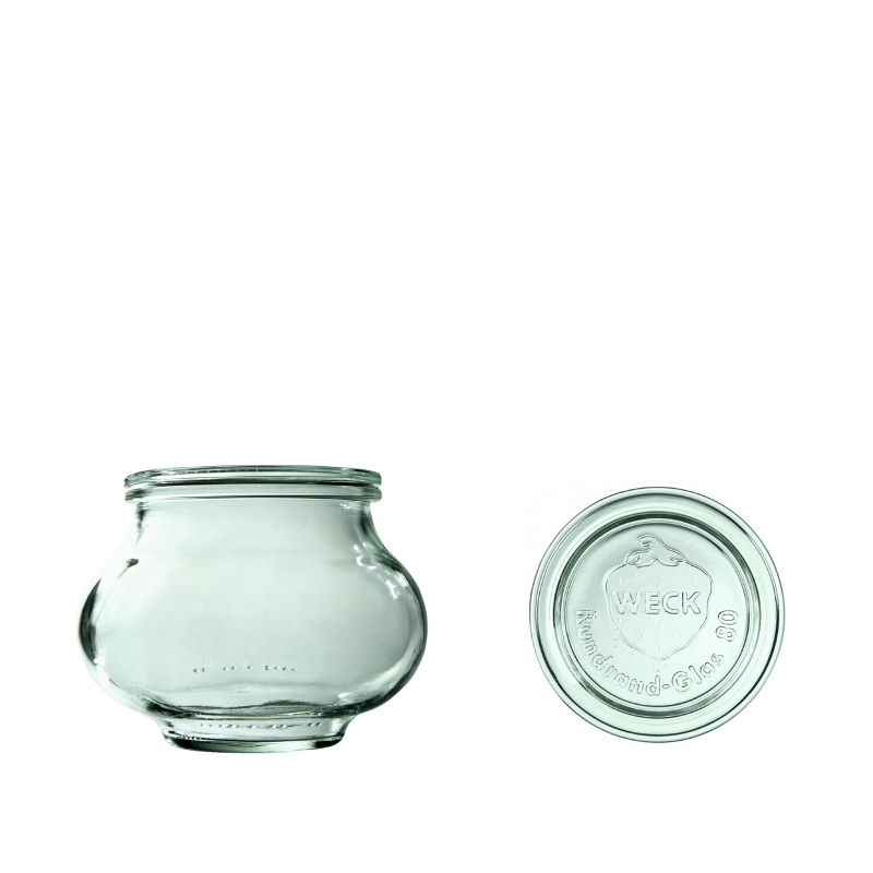 Zavařovací sklenice WECK Deco s víčkem 560 ml 6 ks