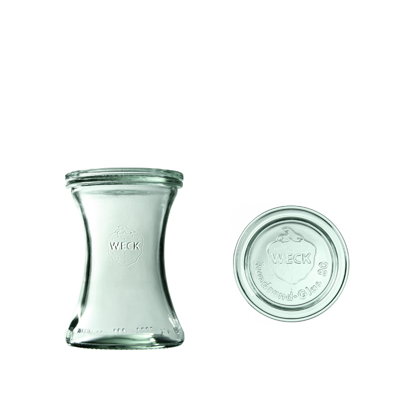 Zavařovací sklenice WECK Delikates s víčkem 370 ml 6 ks