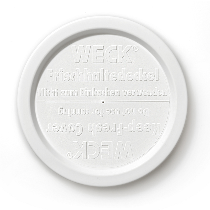 Plastové víčko WECK Keep Fresh ø 100 mm 3 ks