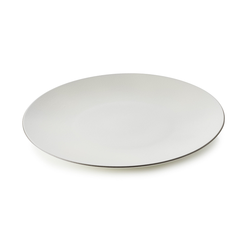 EQUINOXE talíř pr. 26 cm, White Cotton | REV-655633