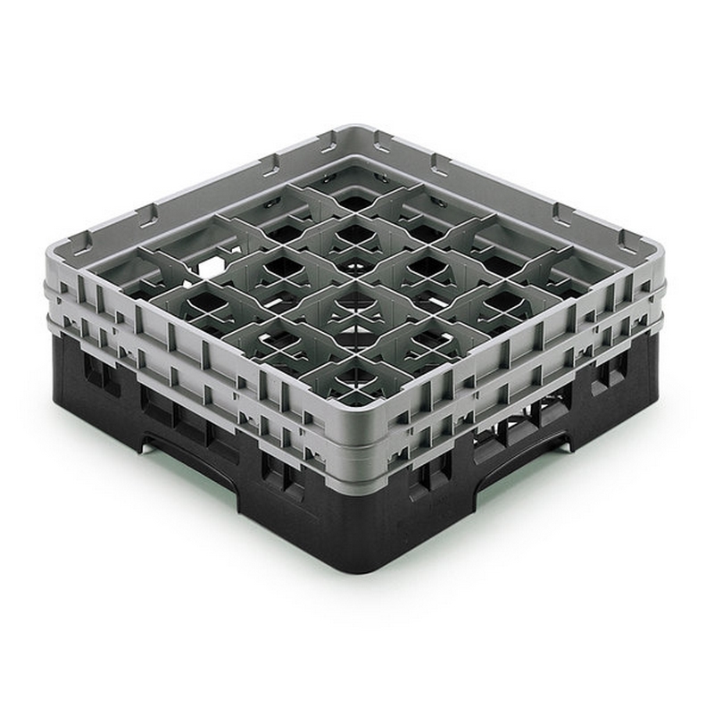 Koš Camrack 16 pozic, výška sklenice 25,8 cm - Černá