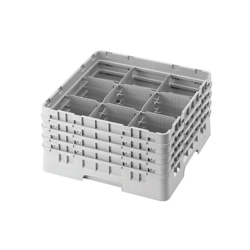 Koš Camrack 9 pozic, výška sklenice 13,2 cm - Bílá