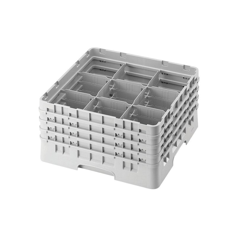 Koš Camrack 9 pozic, výška sklenice 21,6 cm - Bílá