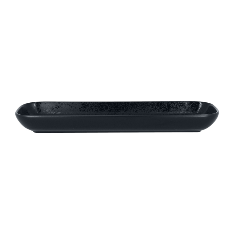 RAK Karbon miska obdélná 33 × 11 cm, černá | RAK-KRAURBN33