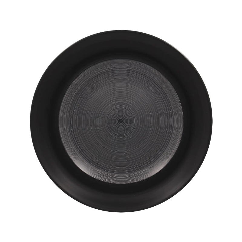 RAK Trinidad talíř mělký pr. 31 cm, šedý | RAK-TRCLFP31BG