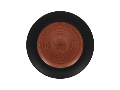 RAK Trinidad talíř mělký pr. 27 cm, hnědý | RAK-TRCLFP27BW