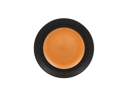 RAK Trinidad talíř mělký pr. 24 cm, oranžový | RAK-TRCLFP24BC