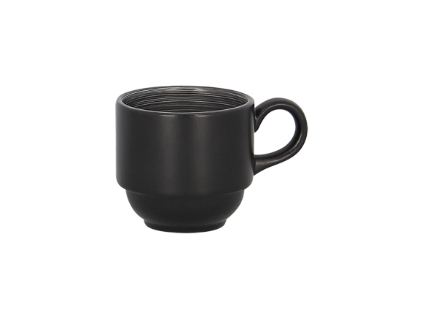 RAK Trinidad šálek stohovatelný 90 ml, šedý | RAK-TRCLSC09BG