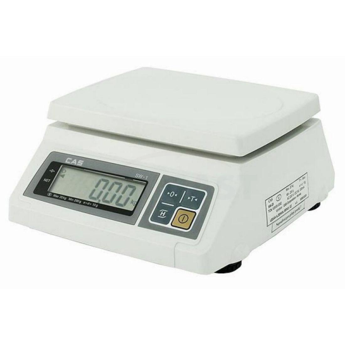 Kuchyňská váha stolní voděodolná 10/20 kg