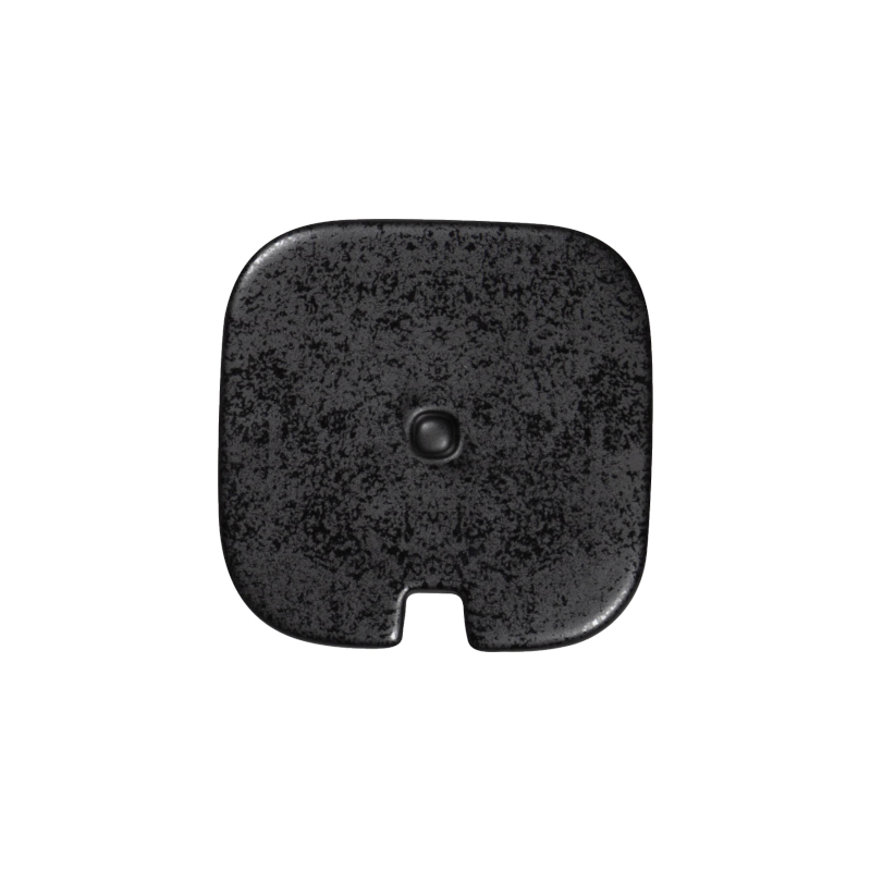 RAK Fractal víko pro misku 8 × 8 cm, černé | RAK-KRFTSU23LD